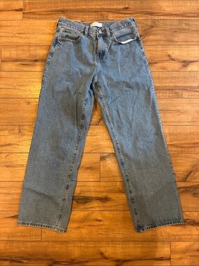 PacSun Men's Dylan Baggy Jeans in Light Blue Denim